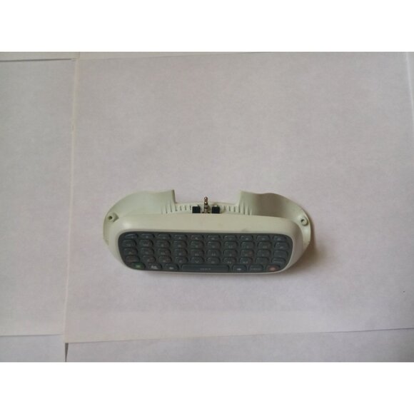 Xbox 360 Controller Chatpad Keypad White - Picture 2 of 8